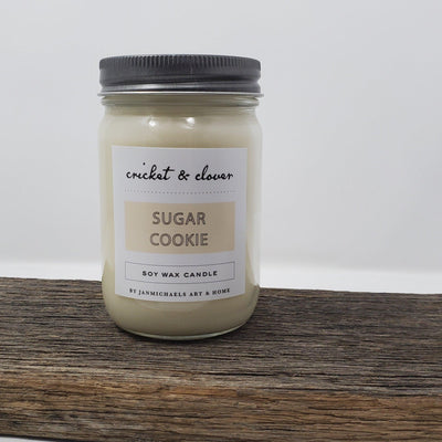 Christmas Soy Candle Sugar Cookie - A Rustic Feeling