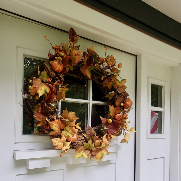 Rustic Fall Decor | A Rustic Feeling