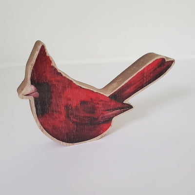 Sympathy Gift with Cardinals - A Rustic Feeling