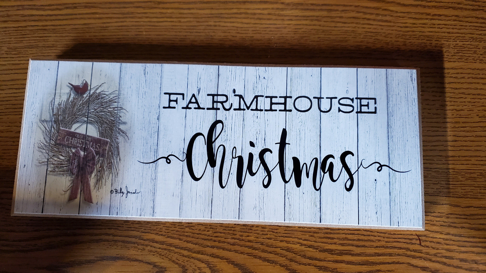 🎁 Farmhouse Christmas Block Sign (100% off)