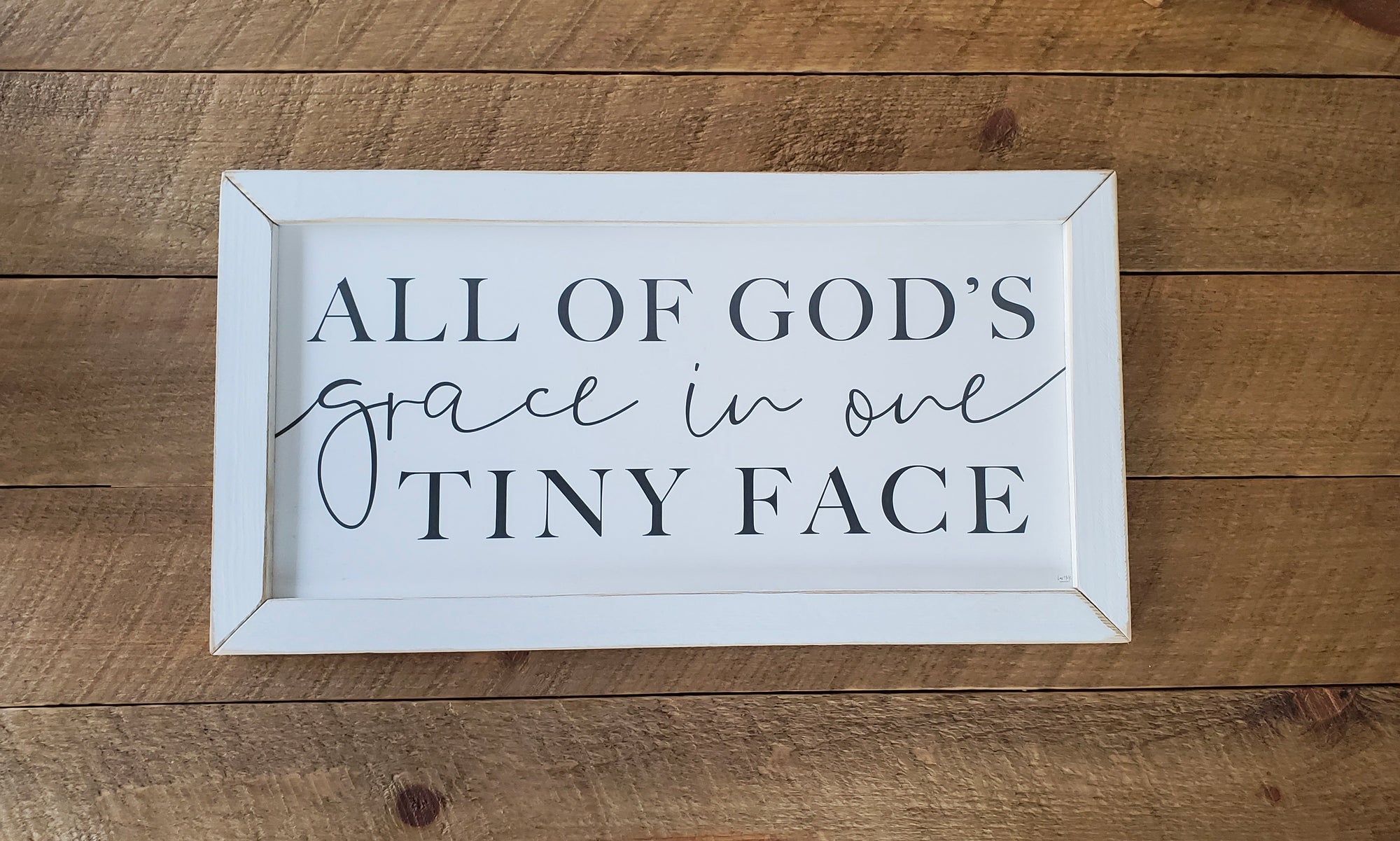 Baby Nursery Sign God's Grace