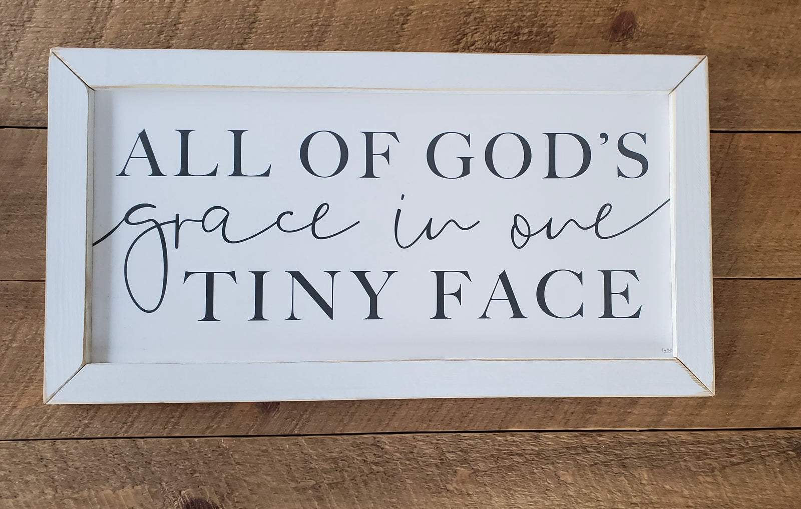 Baby Nursery Sign God's Grace