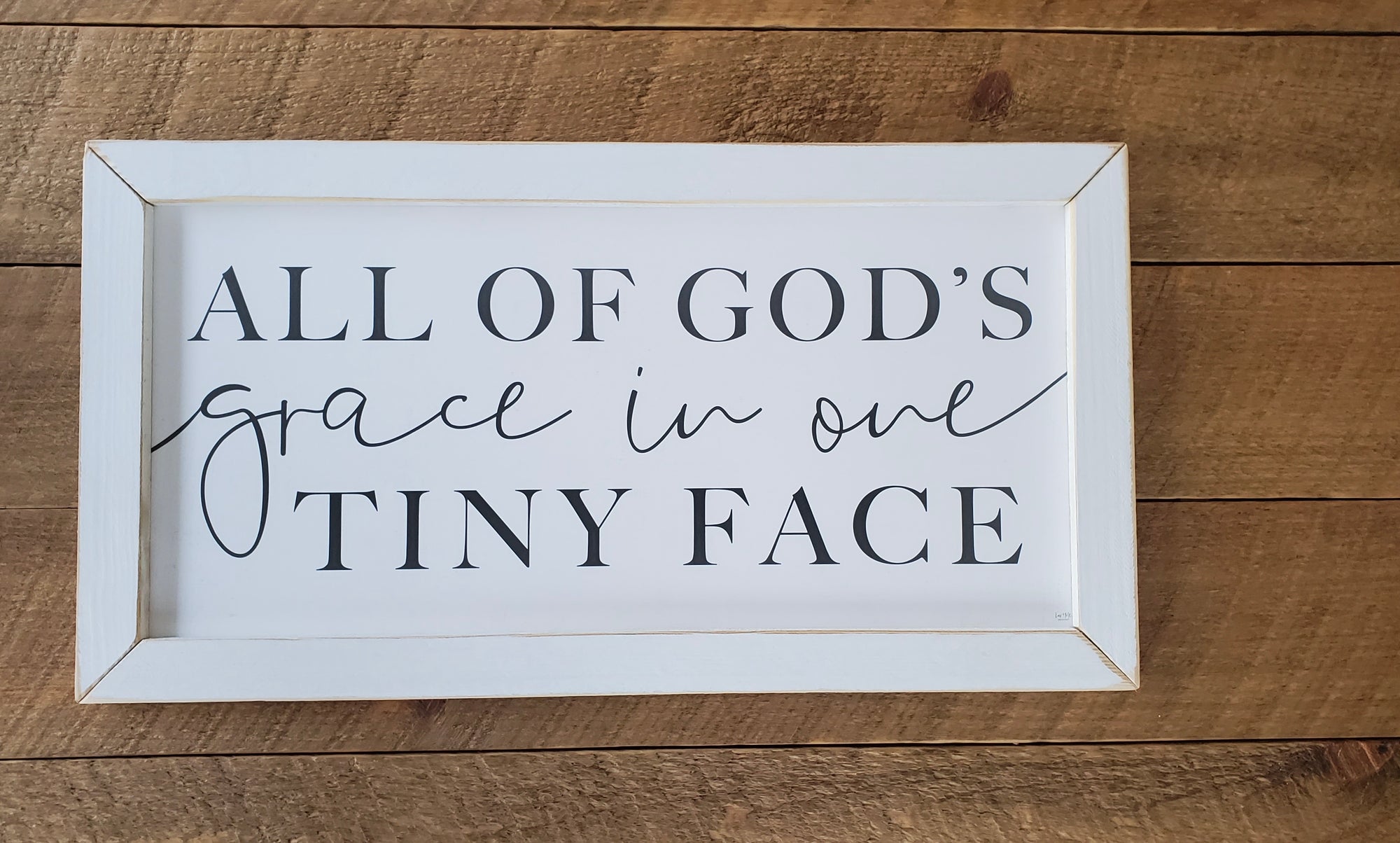 Baby Nursery Sign God's Grace