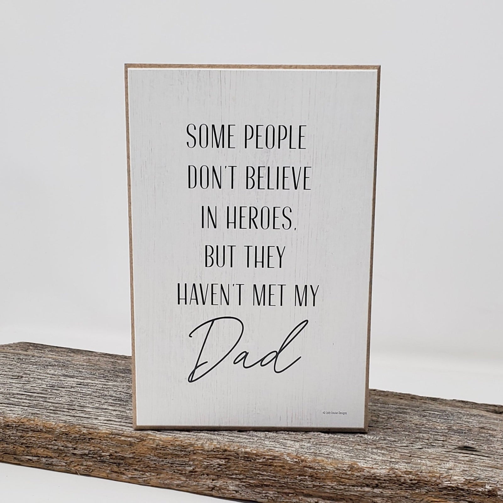 🎁 Hero Dad Sign | My Dad, My Hero Sign (100% off)