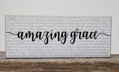 Amazing Grace Sign | Amazing Grace Song