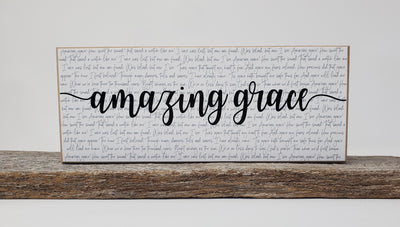 Amazing Grace Sign | Amazing Grace Song