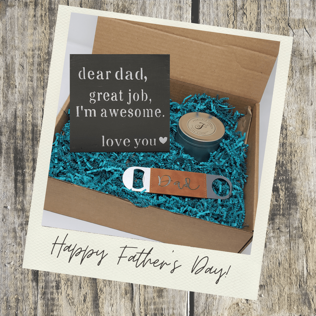 Fun Father's Day Gift for Dad - A Rustic Feeling