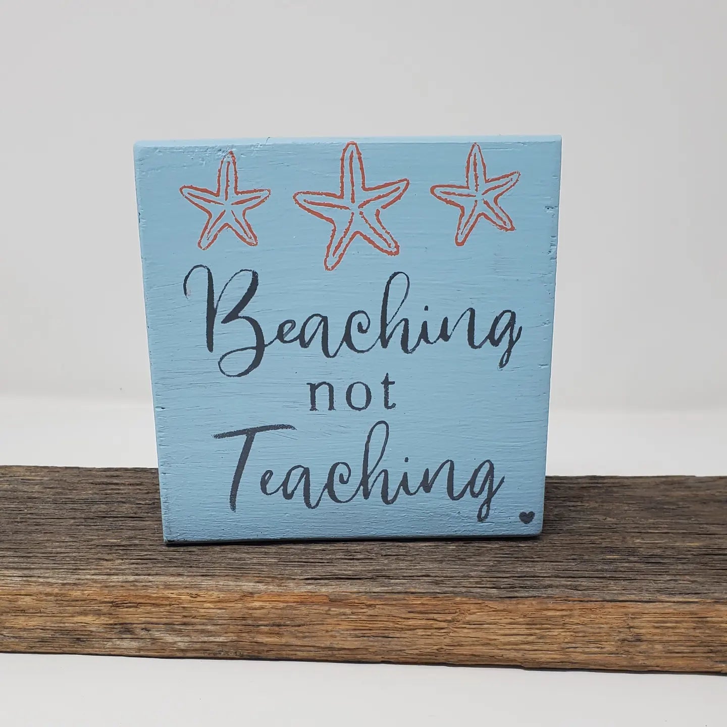 Teacher Retirement Gift - A Rustic Feeling