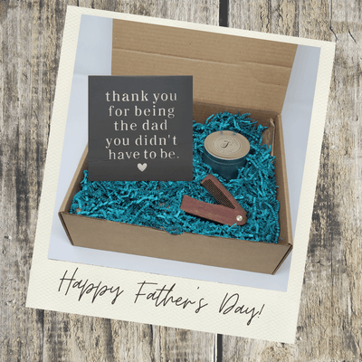 Special Stepdad Gift for Father's Day - A Rustic Feeling