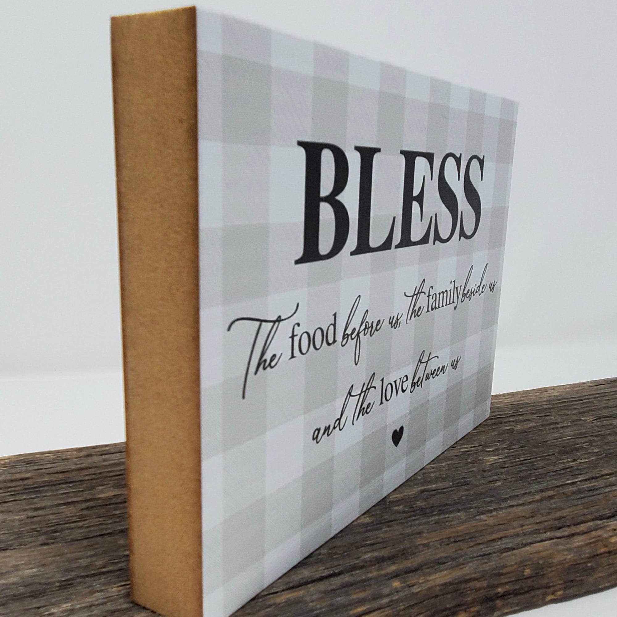 Bless the Food Before Us Sign