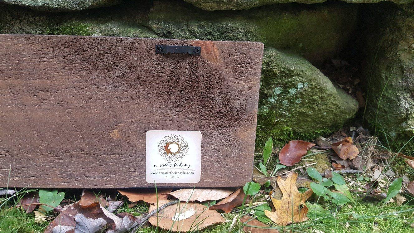 Gather At Our Table Rustic Handcrafted Sign - A Rustic Feeling