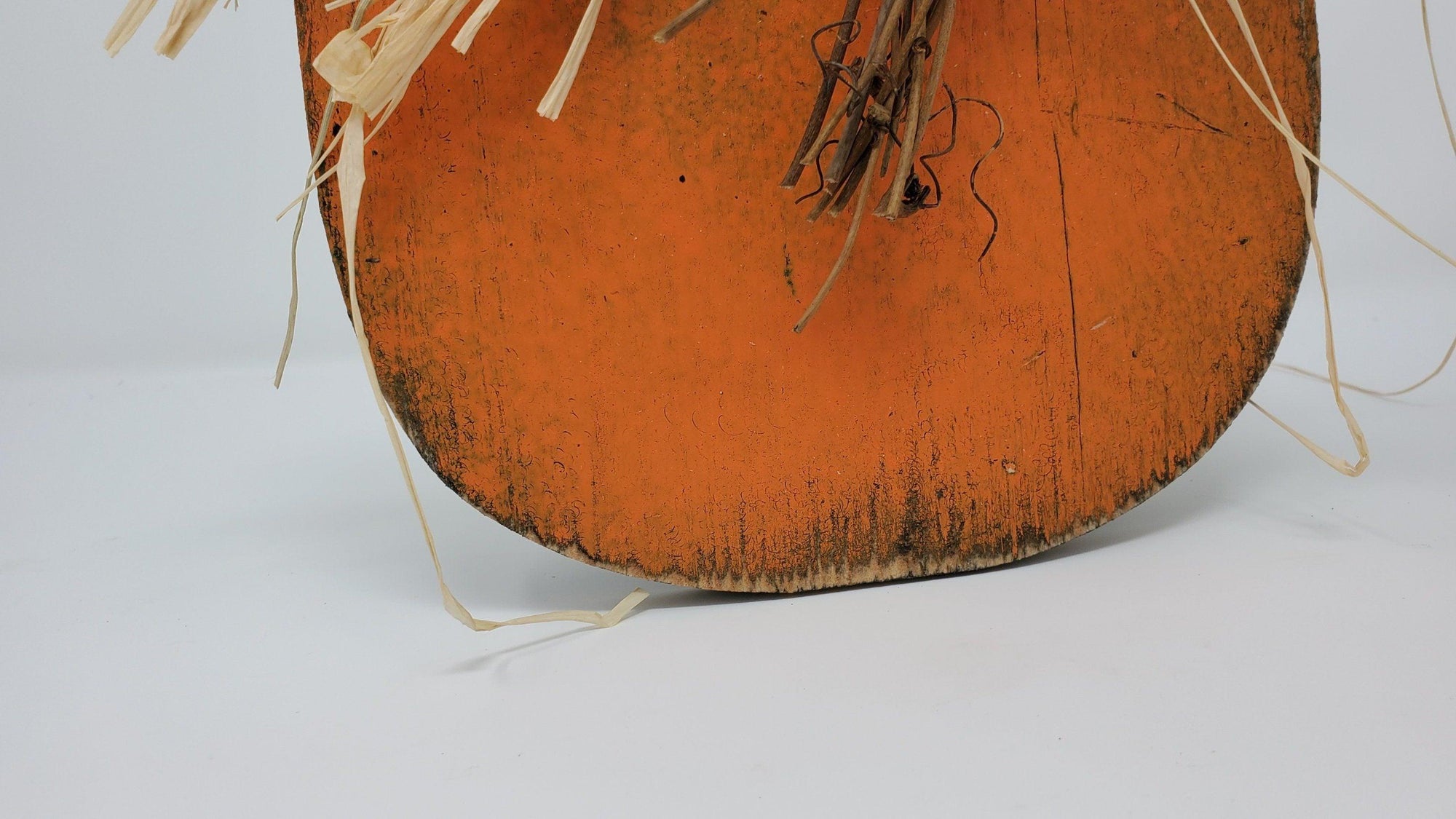 Handcrafted Wood Pumpkin - A Rustic Feeling