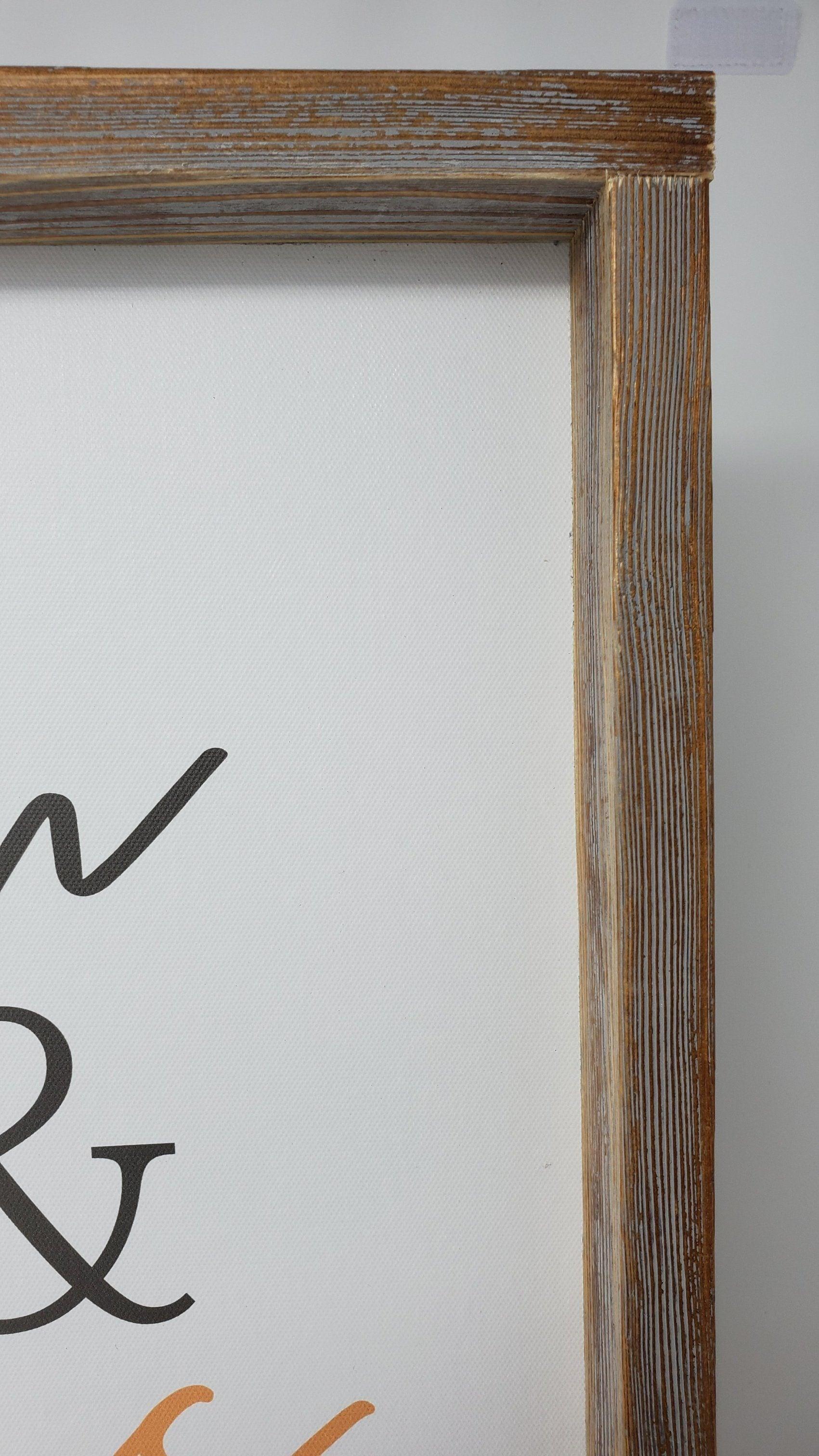 Pumpkin Fall Sign - A Rustic Feeling