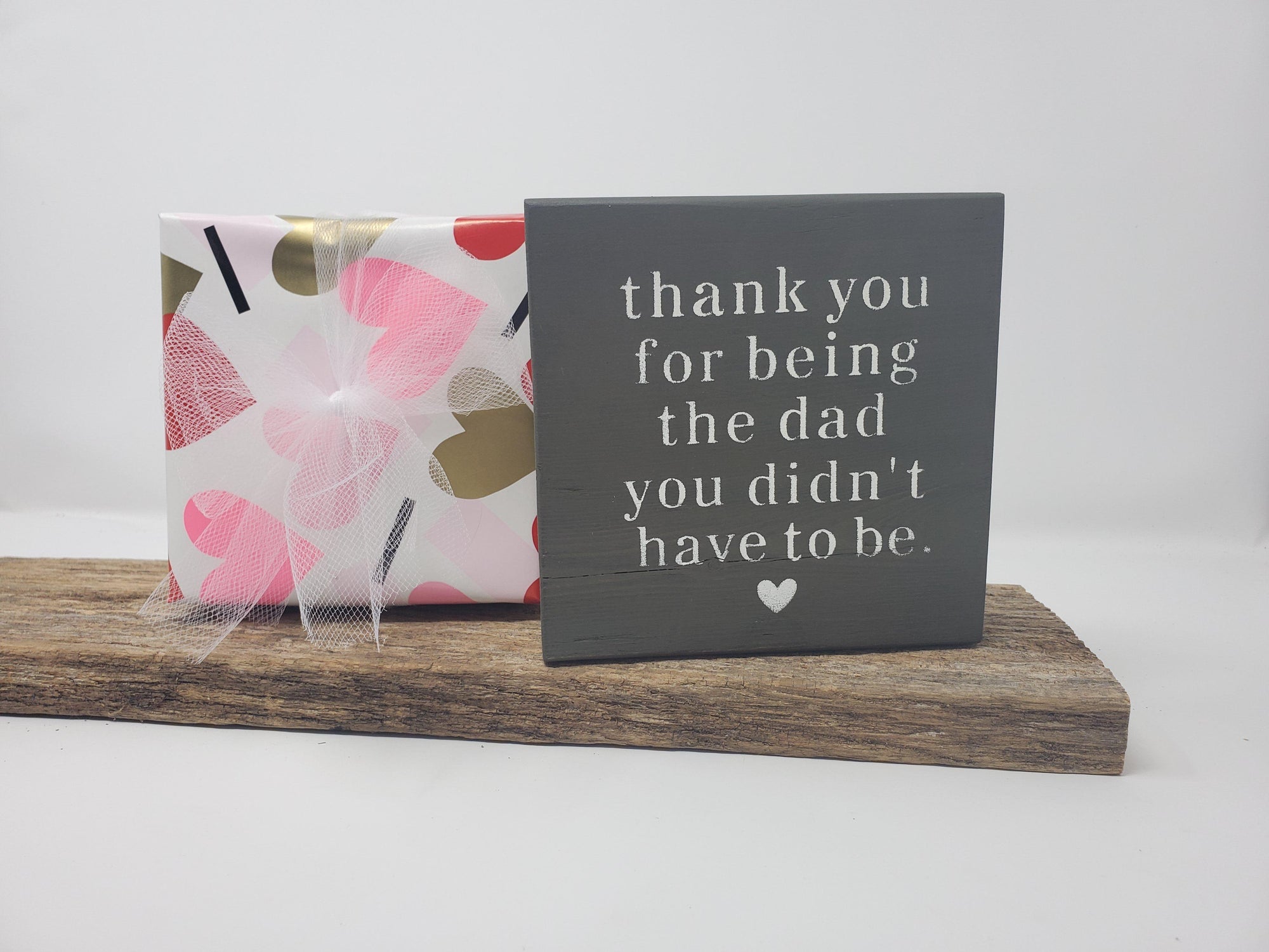 Stepdad Father's Day Gift, Gift for Stepdad, Stepfather Gift - A Rustic Feeling