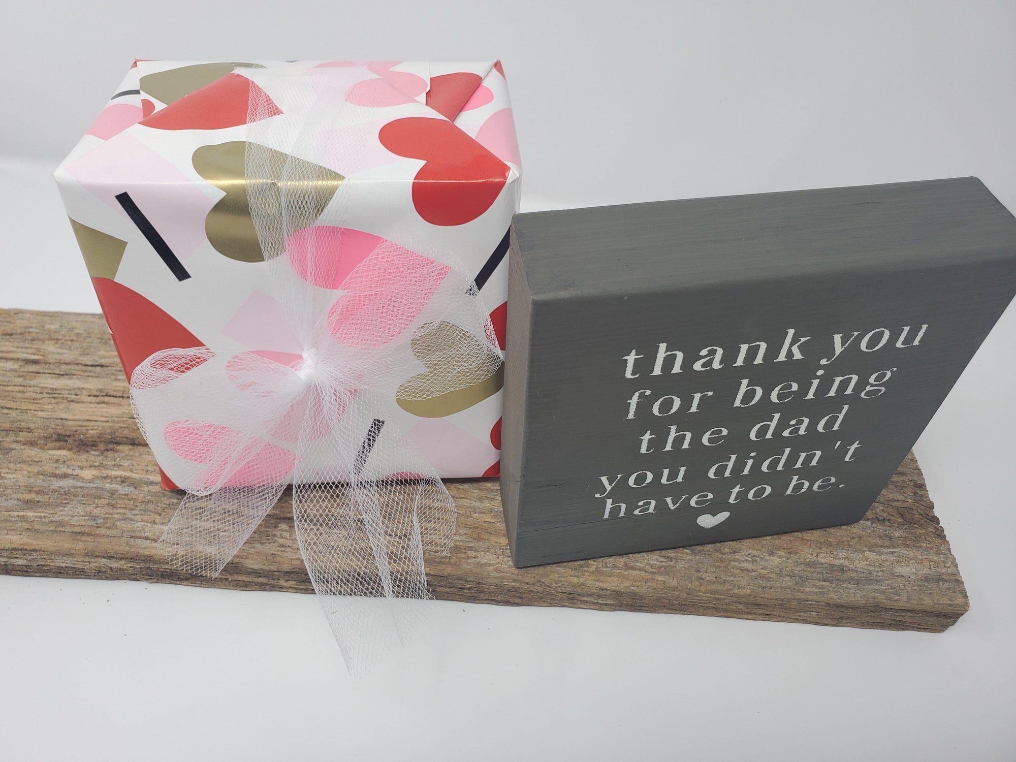 Stepdad Father's Day Gift, Gift for Stepdad, Stepfather Gift - A Rustic Feeling