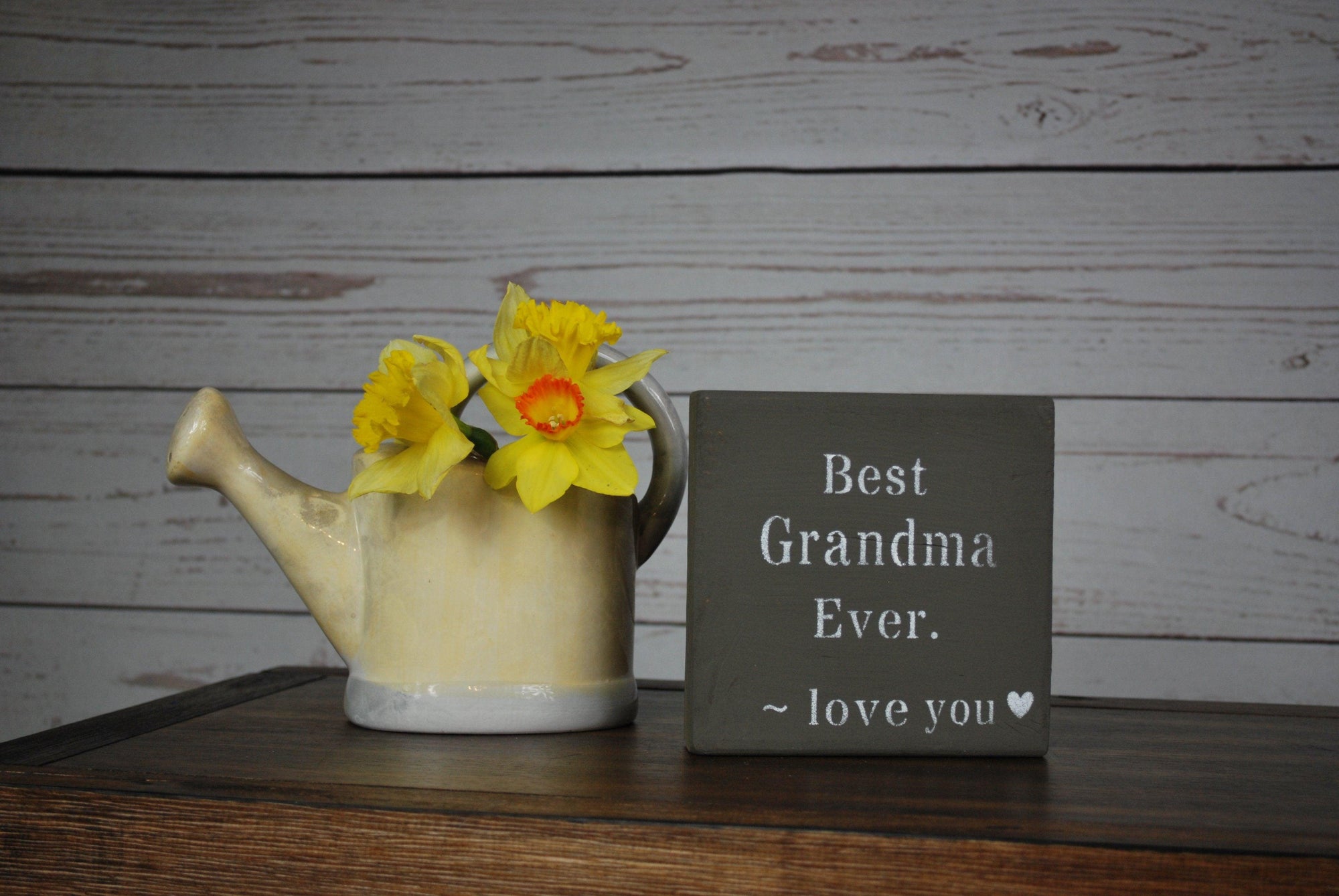 Grandma Gift - A Rustic Feeling