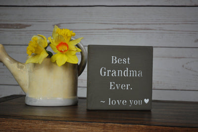 Grandma Gift - A Rustic Feeling