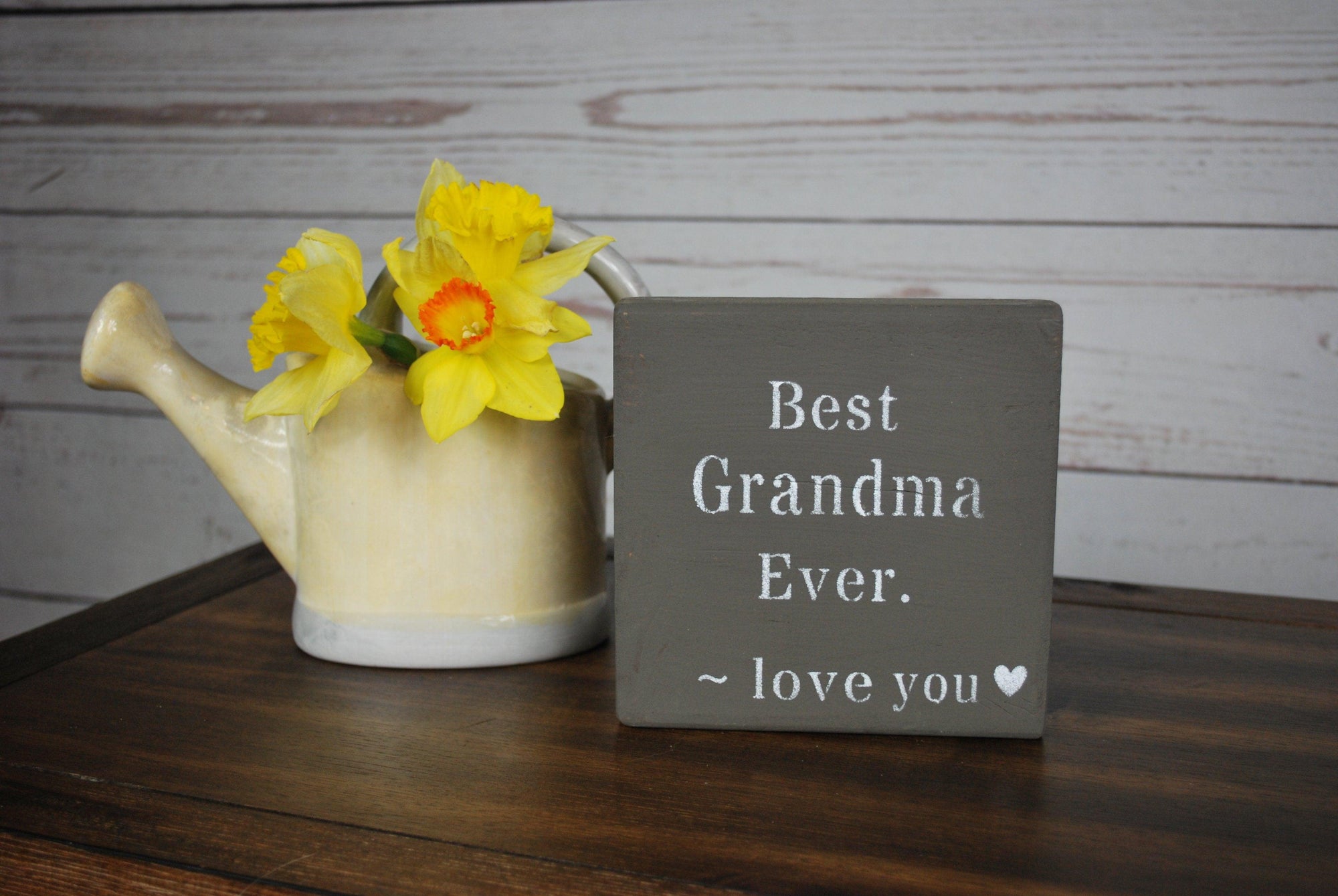Grandma Gift - A Rustic Feeling