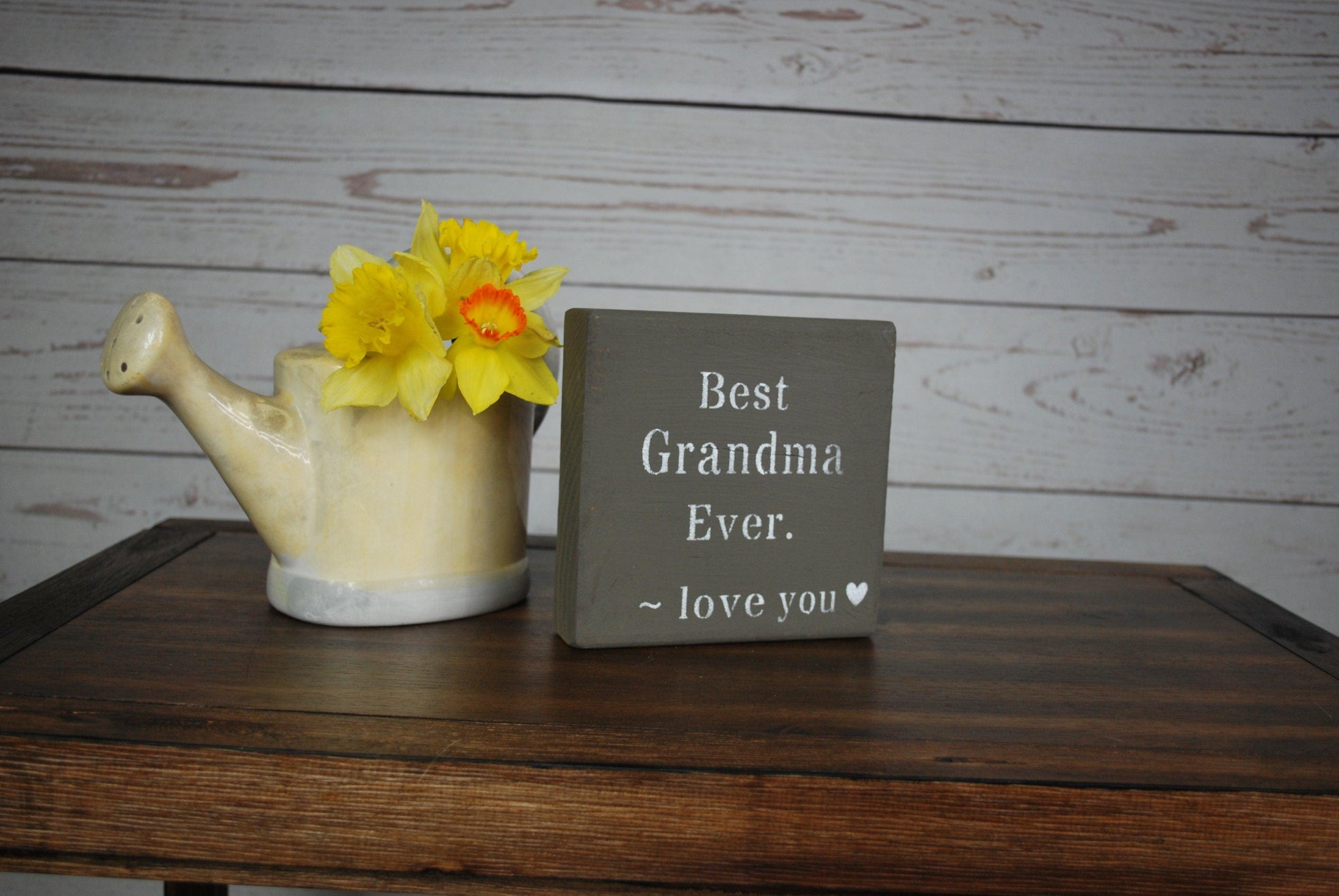 Grandma Gift - A Rustic Feeling