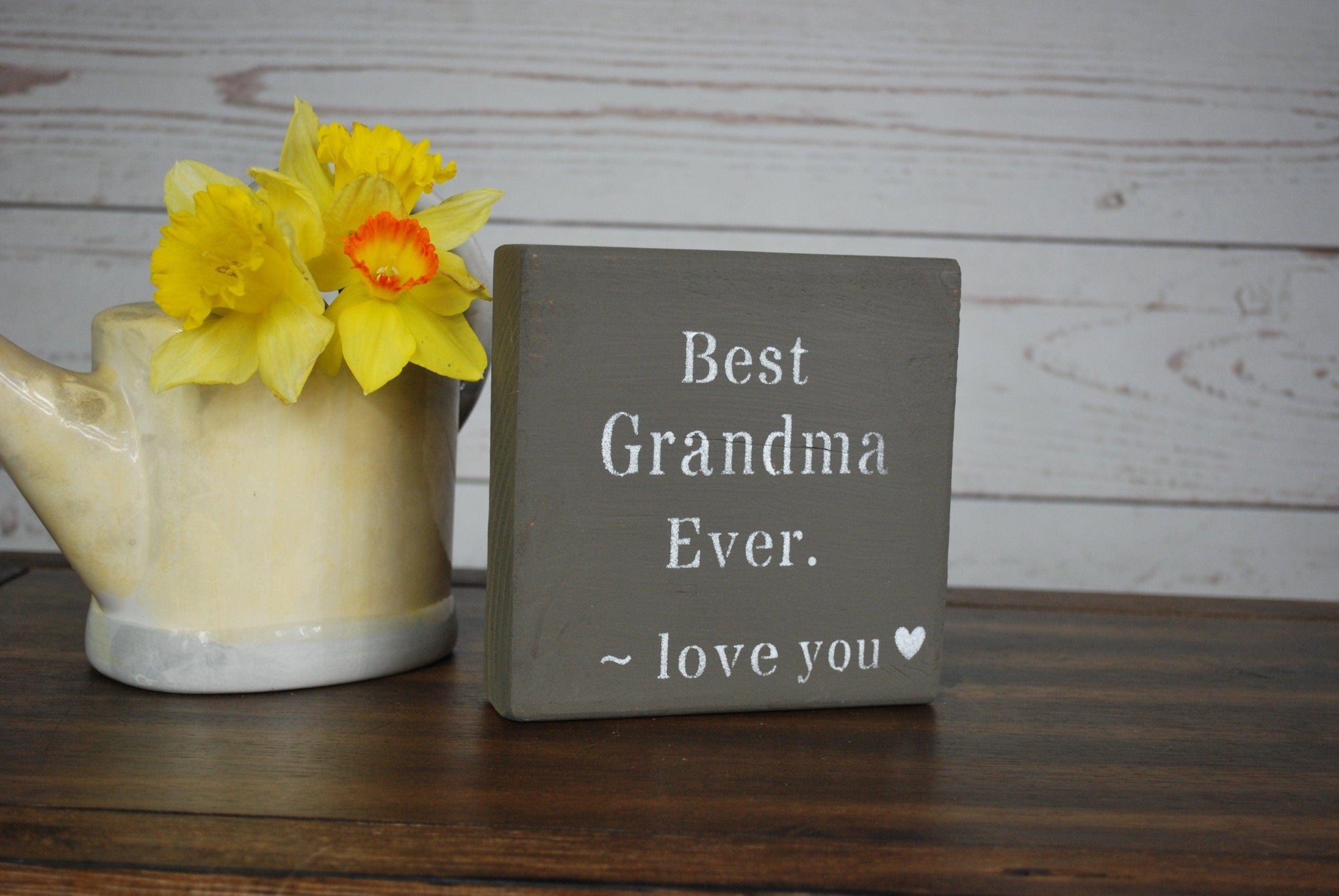 Grandma Gift - A Rustic Feeling