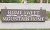 Welcome Mountain Cabin Sign - A Rustic Feeling