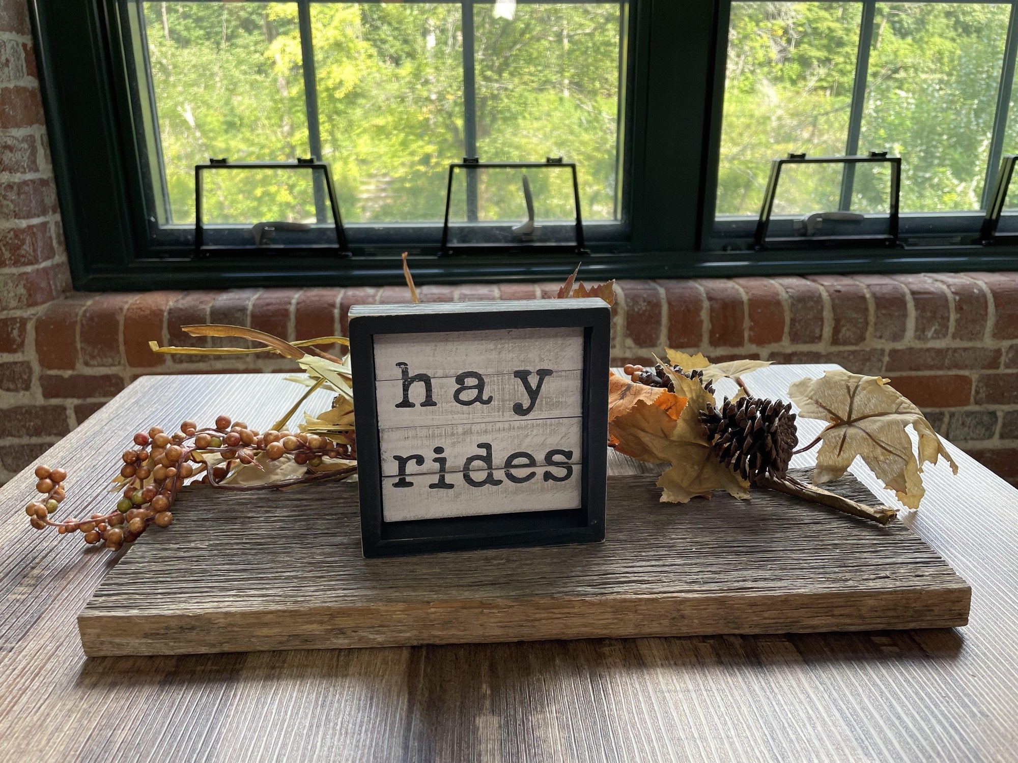 Hay Rides Sign Hay Ride Sign