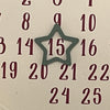 Farmhouse Rustic Christmas Countdown Calendar - A Rustic Feeling