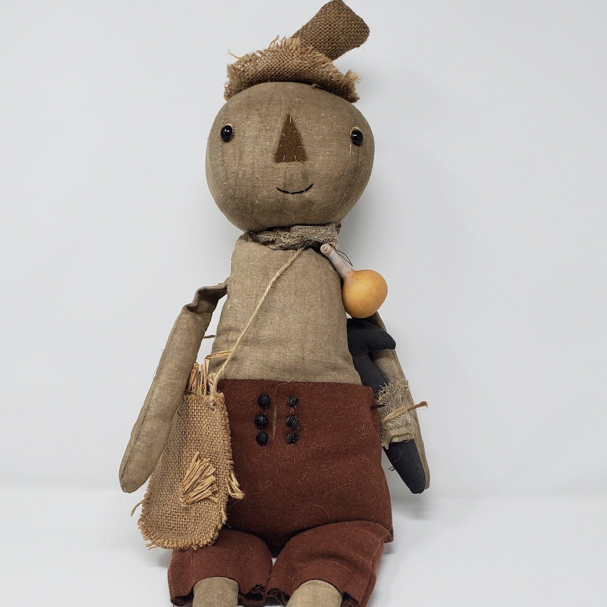 Billie Scarecrow Primitive Doll - A Rustic Feeling