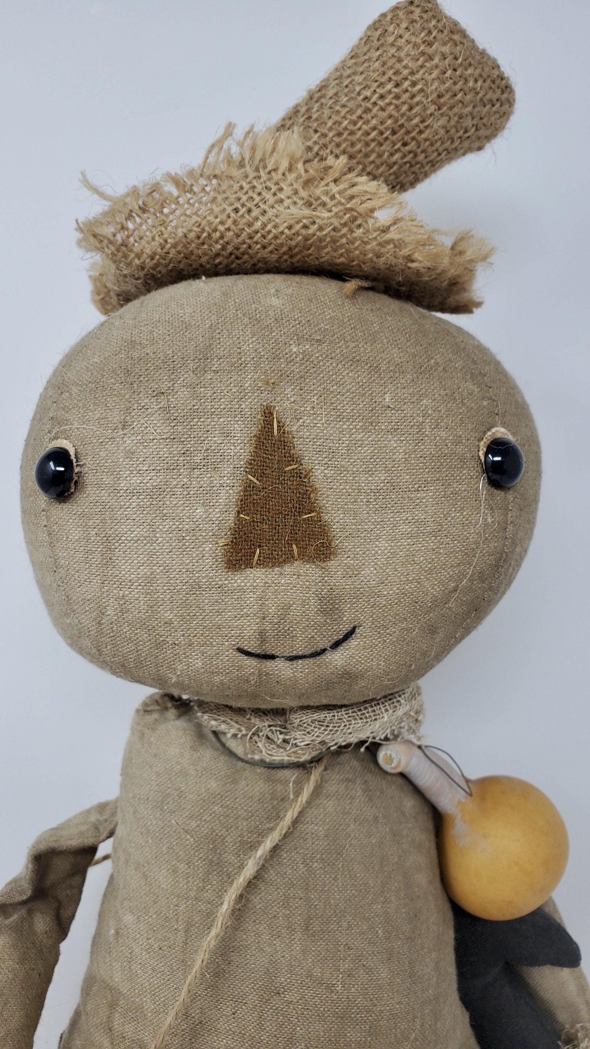 Billie Scarecrow Primitive Doll - A Rustic Feeling