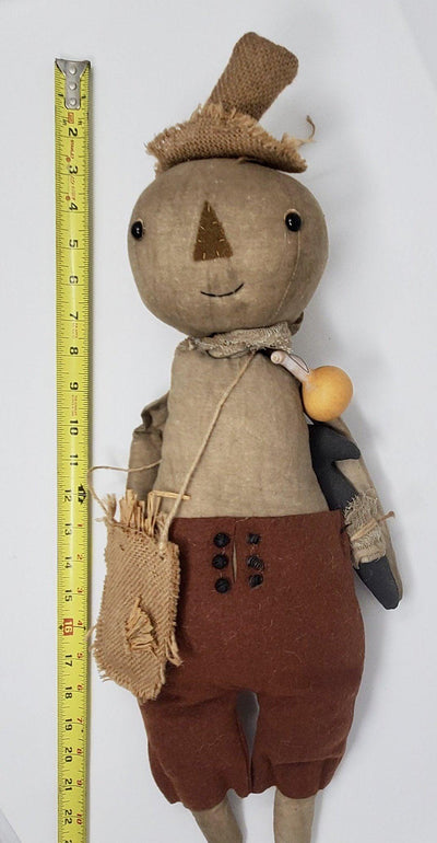 Billie Scarecrow Primitive Doll - A Rustic Feeling