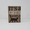 Cat Lover Gift Pet Decor A Rustic Feeling