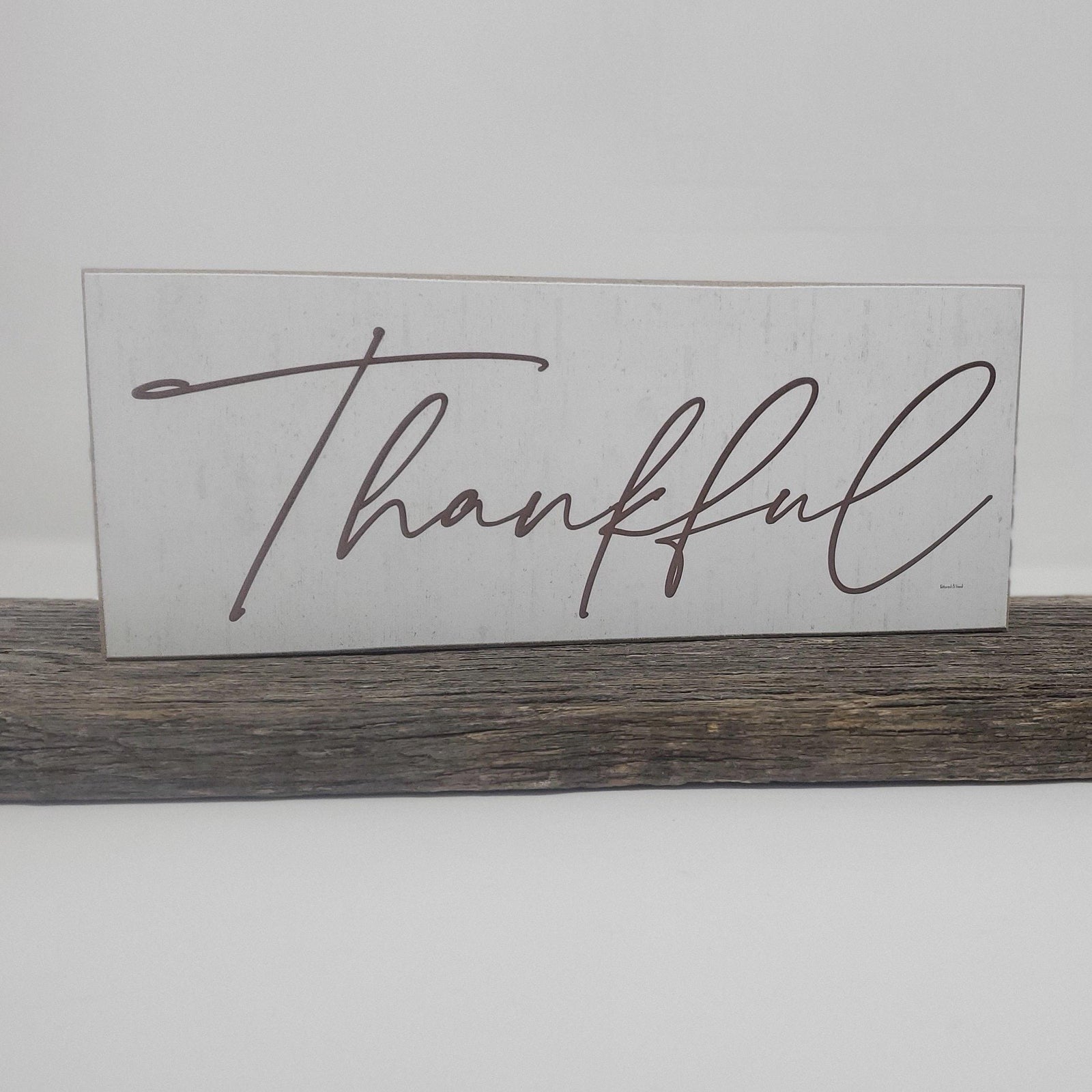 Thankful Rustic Sign - A Rustic Feeling