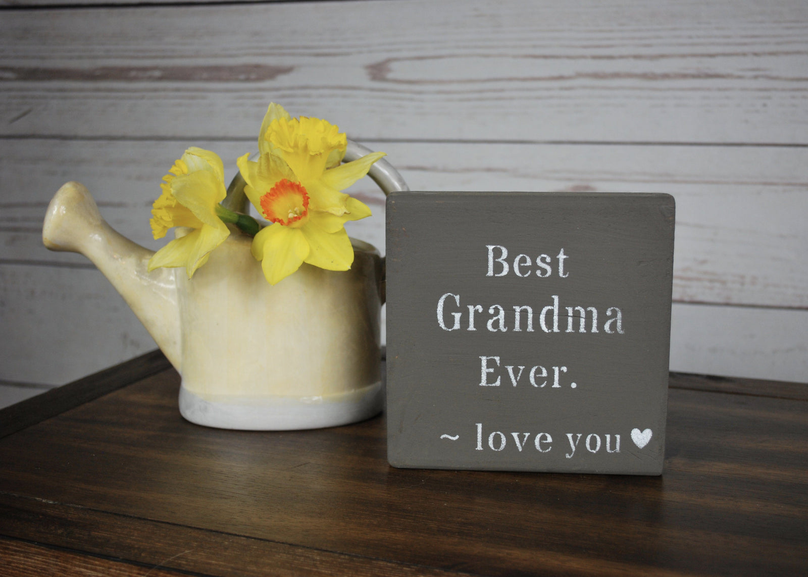 Grandma Gift - A Rustic Feeling