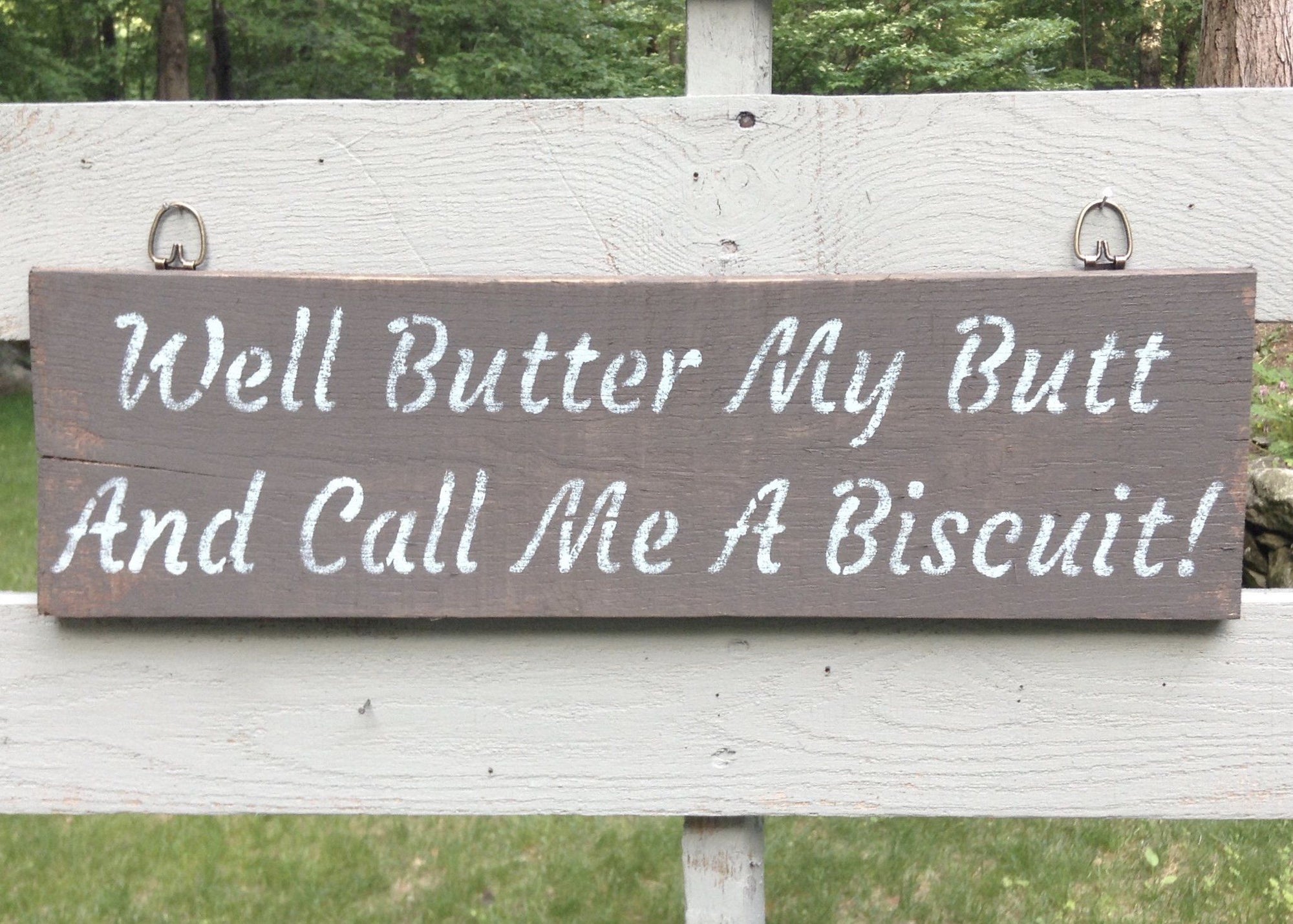Funny Country Wood Sign - A Rustic Feeling