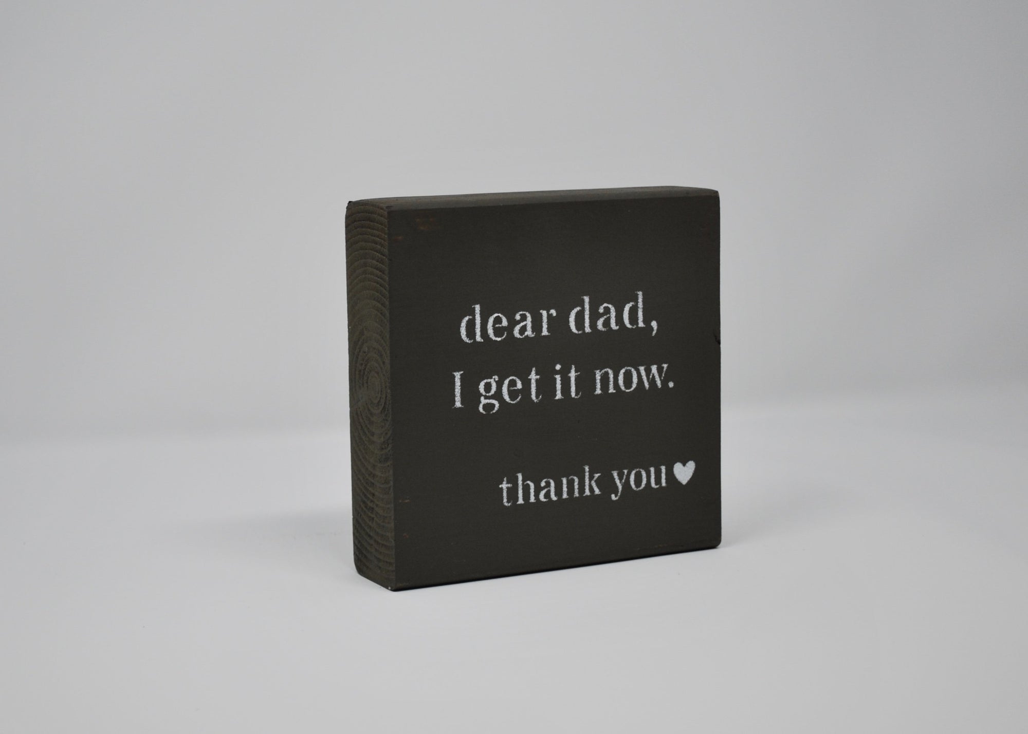 Wedding Gift for Dad, Dear Dad I Get It Now Wedding A Rustic Feeling
