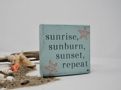 Beach Cottage Sign - A Rustic Feeling