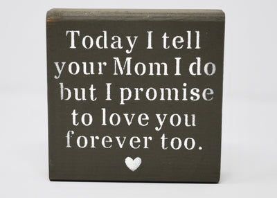 Gift from Stepdad, Wedding Gift for Stepchildren Wedding A Rustic Feeling