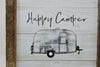 Happy Camper Rustic Sign - A Rustic Feeling