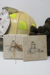 Gift for Firefighter, Fireman Gifts - A Rustic Feeling