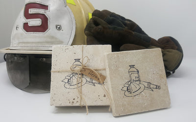 Gift for Firefighter, Fireman Gifts - A Rustic Feeling