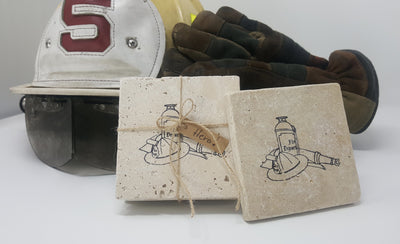 Gift for Firefighter, Fireman Gifts - A Rustic Feeling