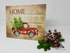 Red Rustic Truck Christmas Decor - A Rustic Feeling