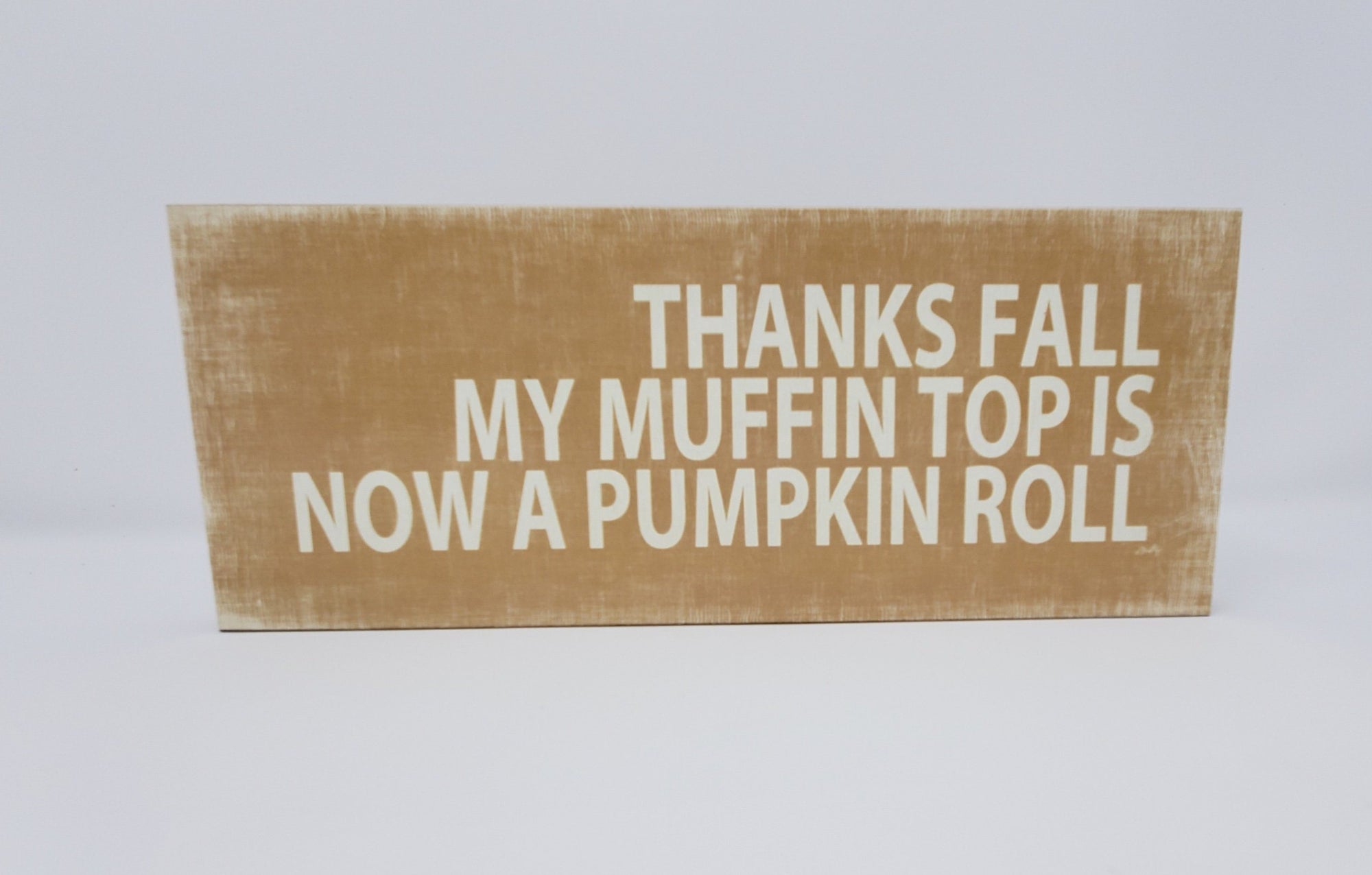 Funny Fall Decor Rustic Sign - A Rustic Feeling