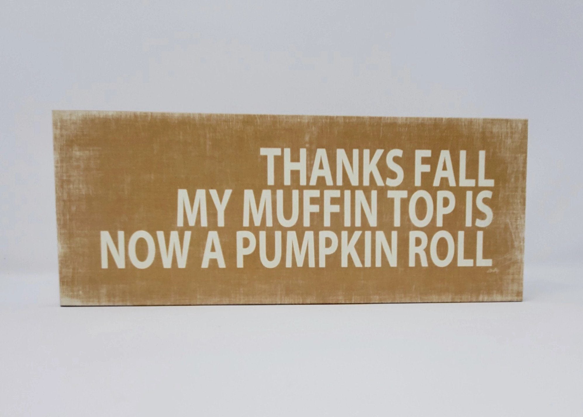 Funny Fall Decor Rustic Sign - A Rustic Feeling