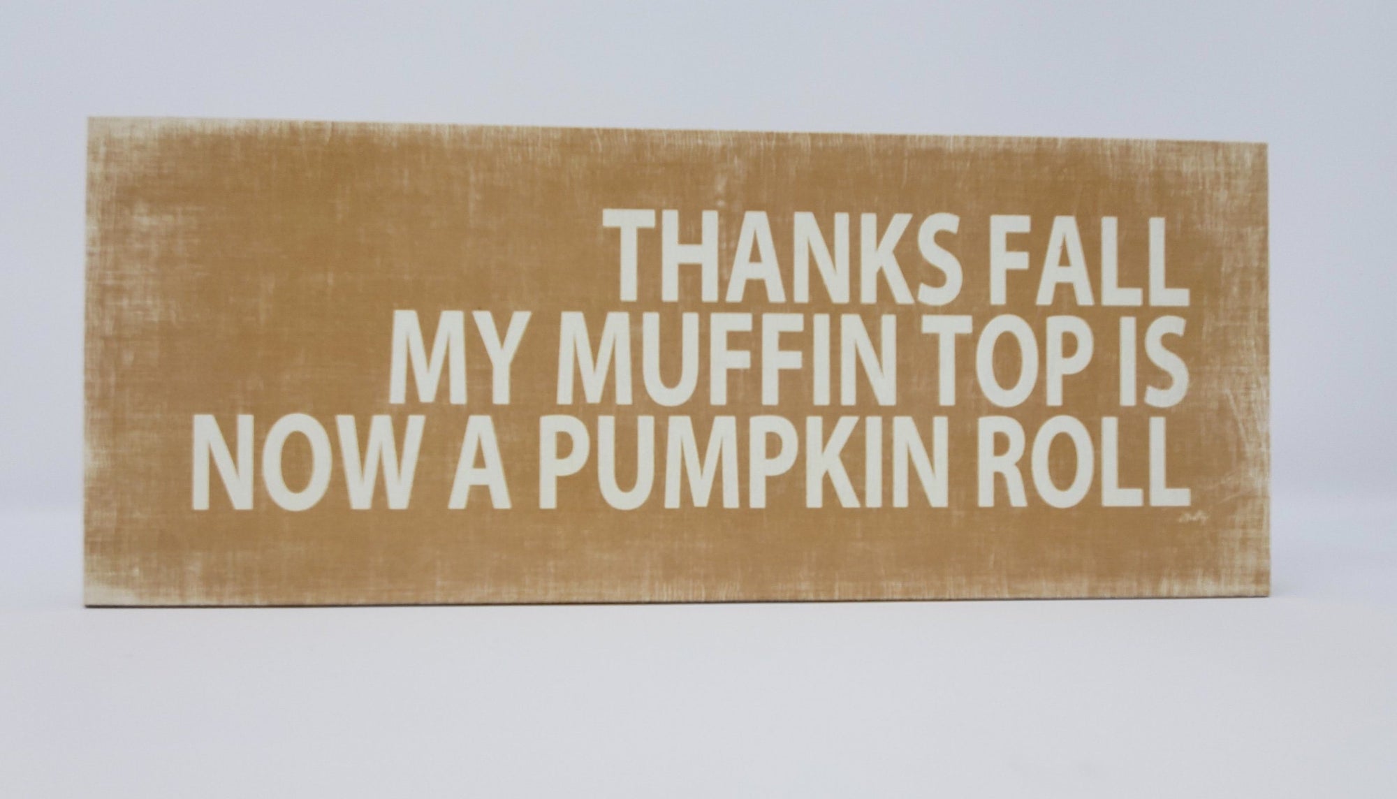 Funny Fall Decor Rustic Sign - A Rustic Feeling