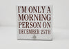 Funny Christmas, Funny Holiday, Christmas Gift Idea - A Rustic Feeling