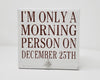 Funny Christmas, Funny Holiday, Christmas Gift Idea - A Rustic Feeling