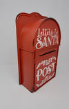 Letters to Santa Red Mailbox - A Rustic Feeling