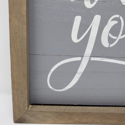 Special Anniversary Sign It Was Always You - A Rustic Feeling