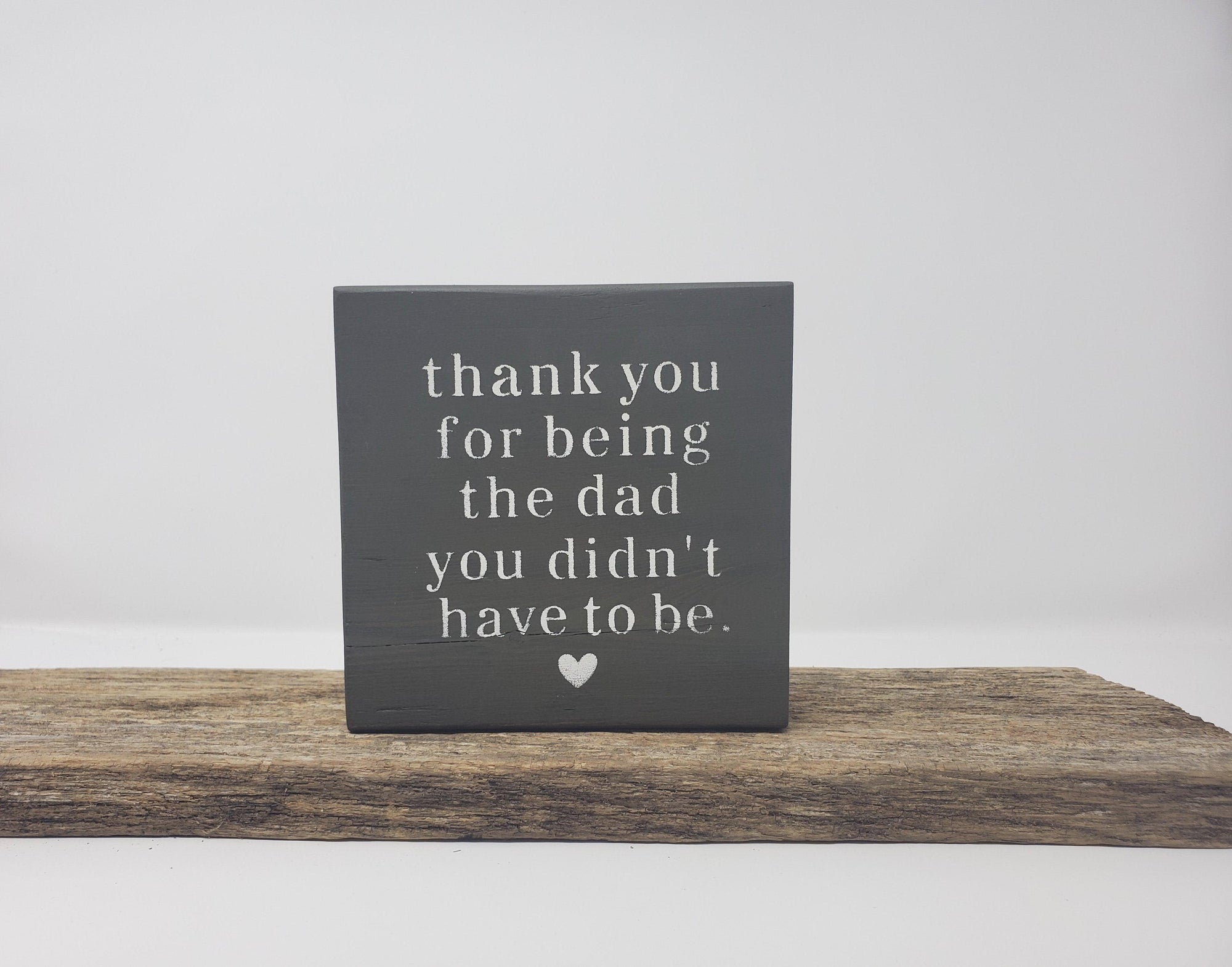 Stepdad Father's Day Gift, Gift for Stepdad, Stepfather Gift - A Rustic Feeling